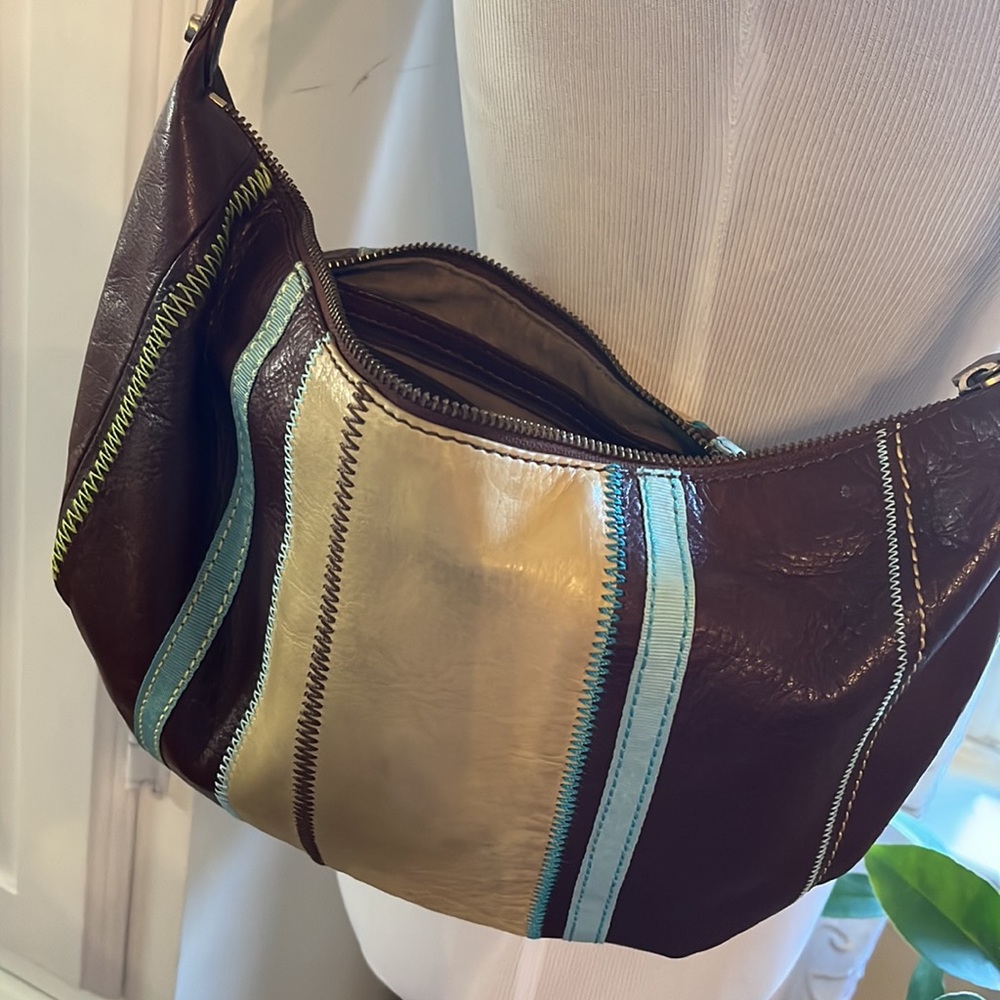 liz leather shoulder bag - Picture 3 of 12